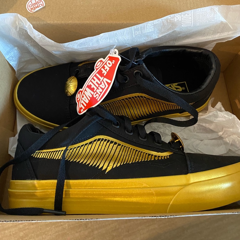 Harry Potter Golden Snitch Old Skool Vans